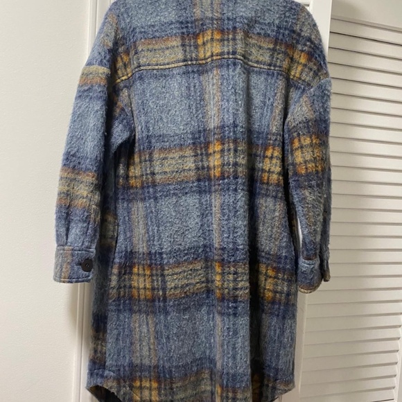 Zara long plaid jacket - Picture 7 of 7